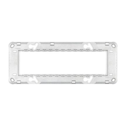 Suport Metal pentru aparatura modulara Schneider Electric Studio, 7 Module, incastrata