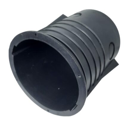Doza din plastic negru pentru spot E27 R63 sau R80 IP20