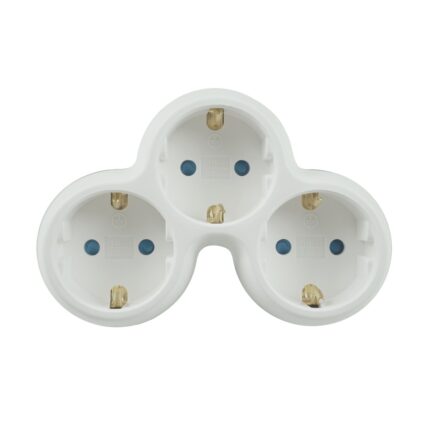 Stecher triplu cu contact protectie 3 x Schuko, TP3 Technik