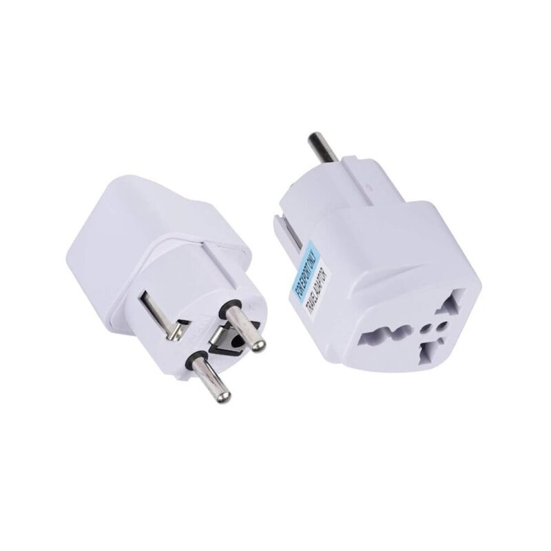 Adaptor pentru Priza, EU, UK, AUS, US, ONMOBILE® (C524), White