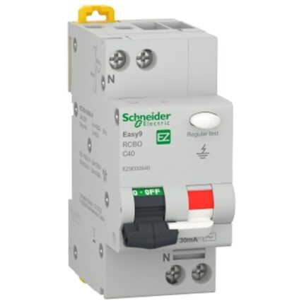 Siguranta automata diferentiala Schneider Electric EZ9D32640, 1P + ND, 40A, curba C DECEZ9D32640