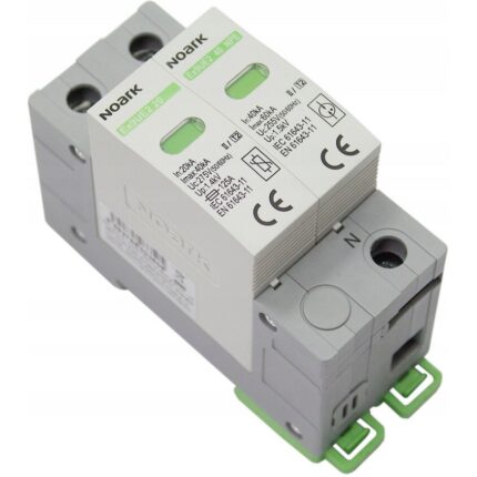 Dispozitiv pentru protectie la supratensiune, Ex9UE2 2P TYP CT2 275V, Noark 103349