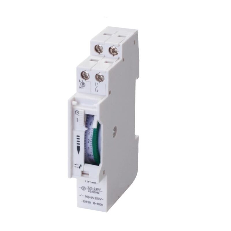 Releu de timp Timer-3, 16A, 220-240V, IP20, cu montare pe sina, DIN