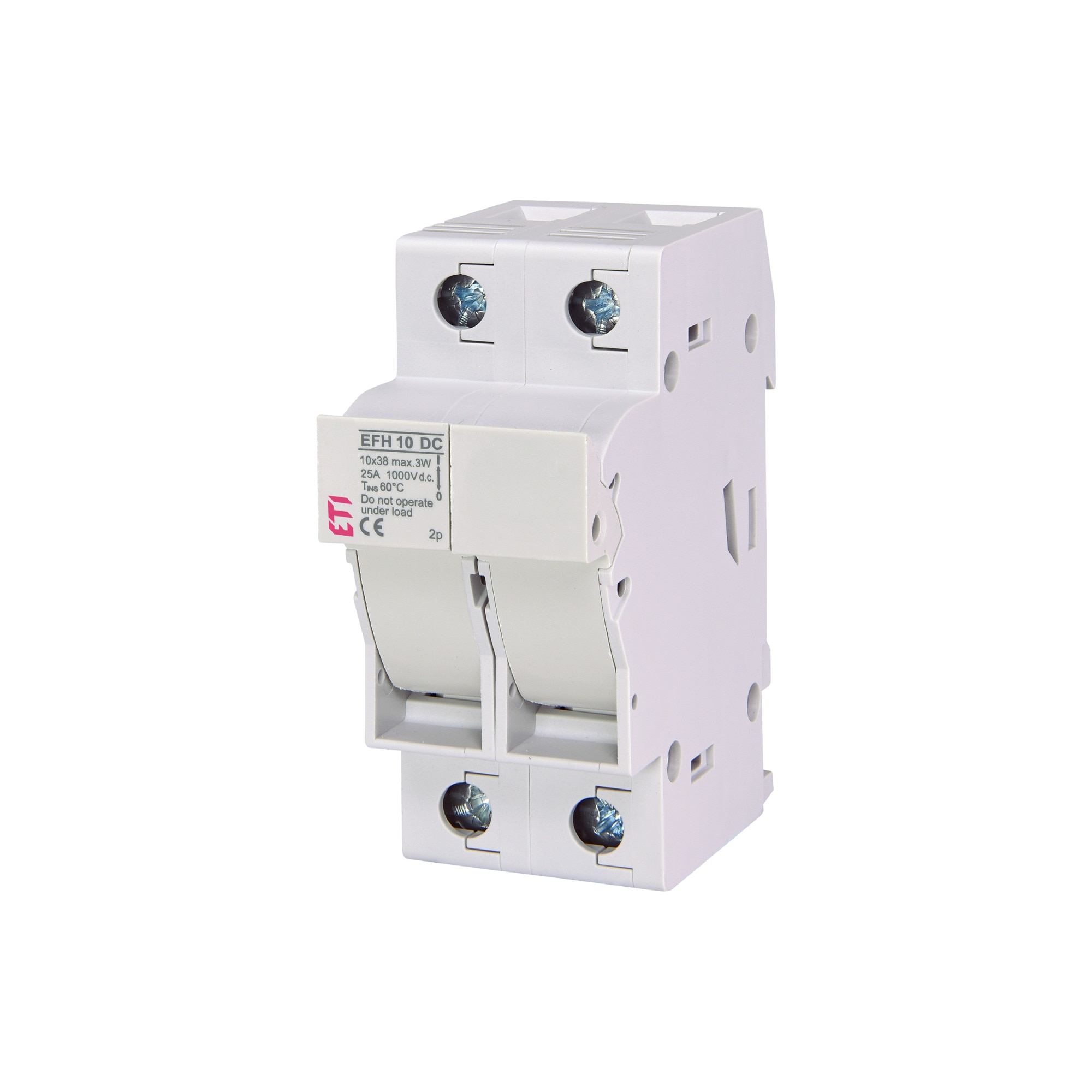 res_7812dd7f56fbab11342247e533fca4da Separator cu fuzibil Eti, EFH DC 10x38mm pentru panouri fotovoltaice 2P 25A