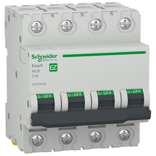 res_b63aeab82ec9787f5020eb2a8a18d0a8 Siguranta automata Easy9, amperaj 40A, 4 poli, protectie IP20, 82x72 mm, Schneider, Alb
