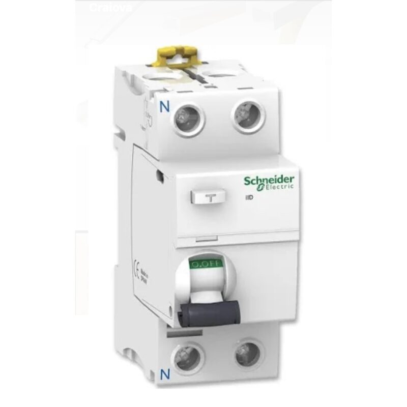 Diferential 2P DPNa Vigi 20A 30mA curba de declansare C, RCBO, tip AC, capacitate de rupere 4.5kA SCHNEIDER