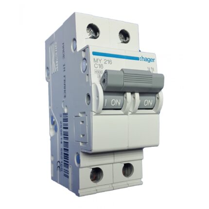 Siguranta automata bipolara 16A Hager MY216