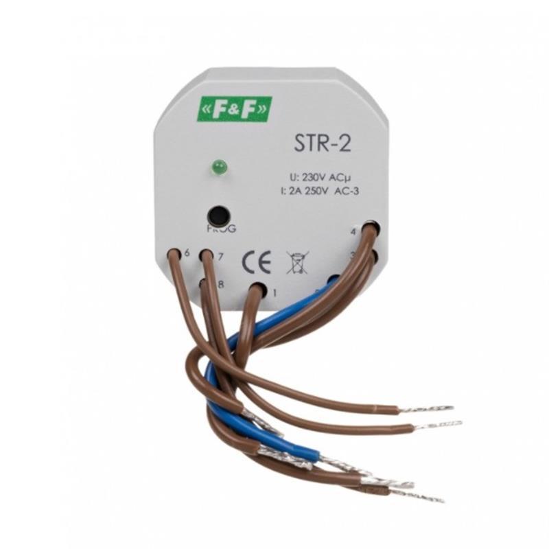 Controller Siguranta Automata, F&F, STR-2, 230V AC, AC-3, 1W