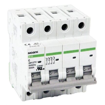 Siguranta automata 3P+N, 25A, curba de declansare C, capacitate de rupere 4,5kA, Noark