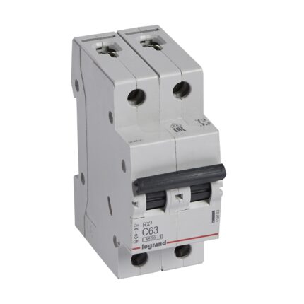 Intreruptor Automat 63A 2P C 4.5kA 2MW - LEGRAND RX3
