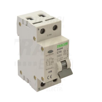 RCD cu element 16A C 2P EVOK2C1603