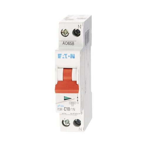 Disjunctor Electric Modular Eaton Xpole 1p+n 10a 4, 5ka, Curba C