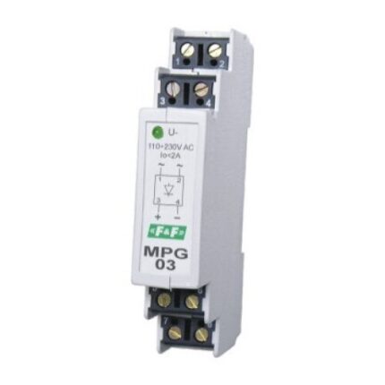 Punte redresor, MPG-03, Unda completa, 2P, 230V, 6000A
