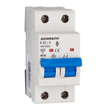 Intreruptor automat modular MCB Amparo 6kA, B 32A, 2 poli