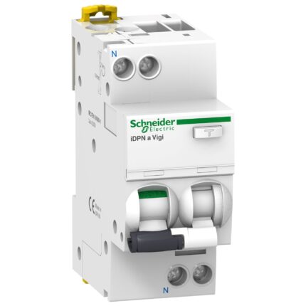 Siguranta automata cu protectie diferentiala 25A P+N, tip A, 30mA, curba de declansare B, 4.5kA, Schneider