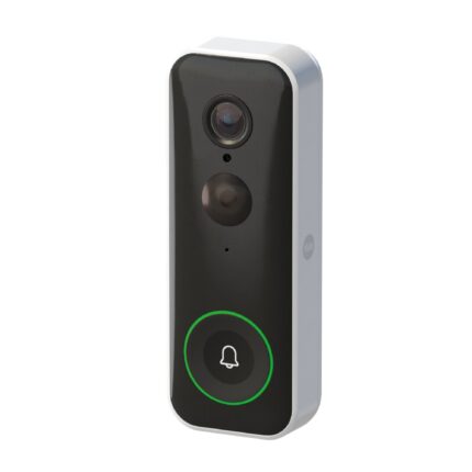 Sonerie video inteligenta Yale, HD 1080p, Vedere nocturna (6m), IP65, 6500 mAh, Wi-Fi 2.4 GHz