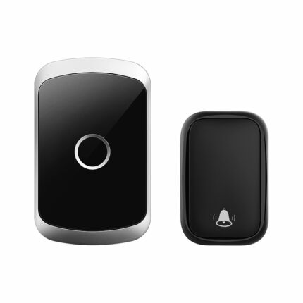Sonerie Wireless ZEPO, Fara Fir, Fara Baterii, Cinetica, Volum Ajustabil, 60 Melodii, Distanta 150m, Negru