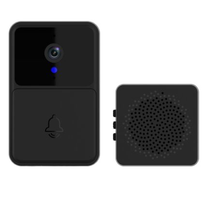 Sonerie inteligenta cu camera video, captura foto, conectivitate Wi-Fi, vedere nocturna cu IR, stocare in cloud, audio bidirectional, control prin aplicatie, partajare in grup pana la 8 utilizatori, schimbator de voce, baterie reincarcabila, neagra