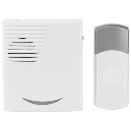 Sonerie fara fir Nedis DOORB211WT, 36 tonuri, 80dB, 300 m, IP44, Alb
