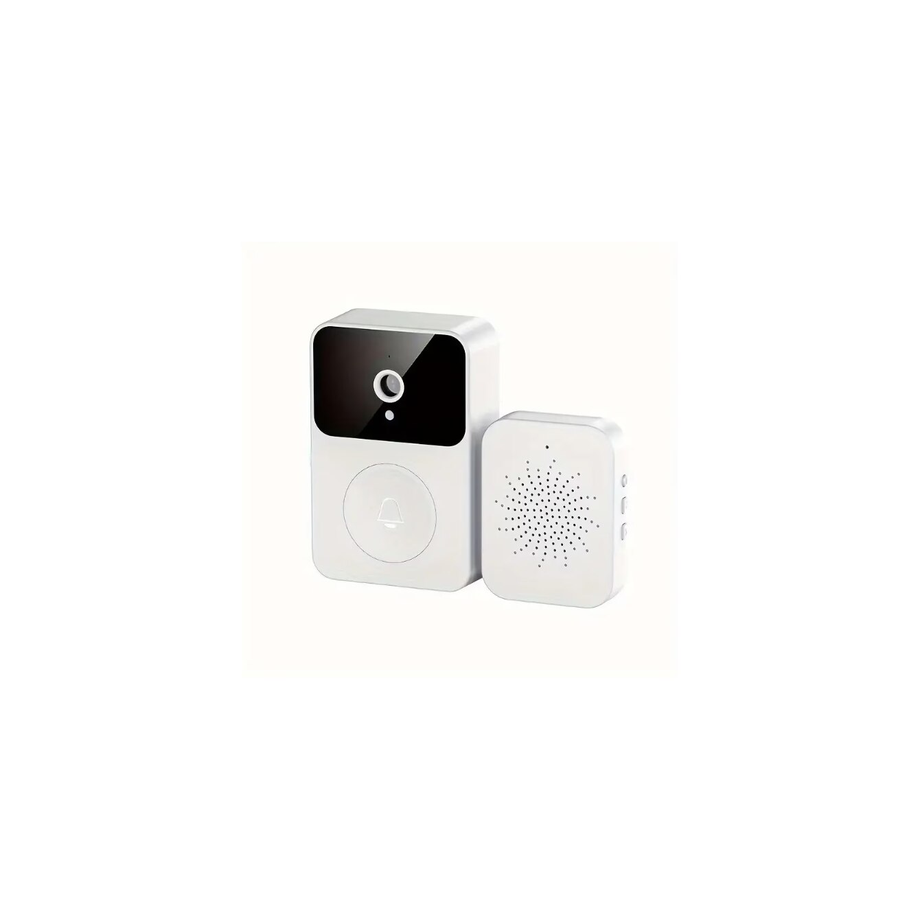 res_33cef5d5436e40e78d16965600406478 Sonerie Video Smart, MINI DOORBELL, WIFI, HD, Wireless, Microfon, Nightvision, Compatibil IOS si Android, Control din aplicatie, Culoare alb