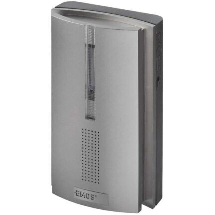 Sonerie fara fir Emos, cu semnalizare luminoasa, 16 tonuri, 120m, 85dB, Argintiu