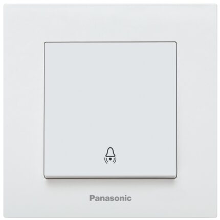 Buton sonerie Panasonic Karre Plus, Alb