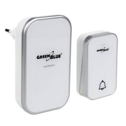 Sonerie fara fir fara baterii, alb, IP44, GB157 W