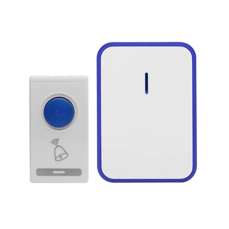 Sonerie fara fir, plastic, Albastru