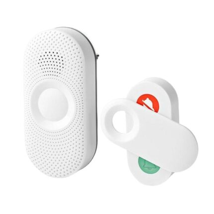 Set sonerie wireless NEDIS, 36 melodii, 300m, Functie Nu Deranjati, Alb