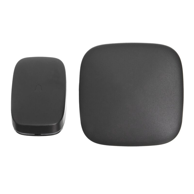 Sonerie fara fir, wireless, fara baterii cinetica D65 100m, negru, DARO®