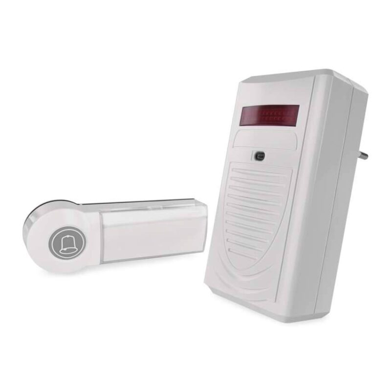 Sonerie fara fir, distanta maxima 60m, alimentare la 230V, 8 melodii