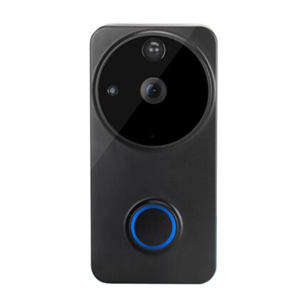 Sonerie video Smart WiFi L9 cu unitate interioara, baterii si card SD de 32GB, compatibila Tuya, Alexa, Google Assistant