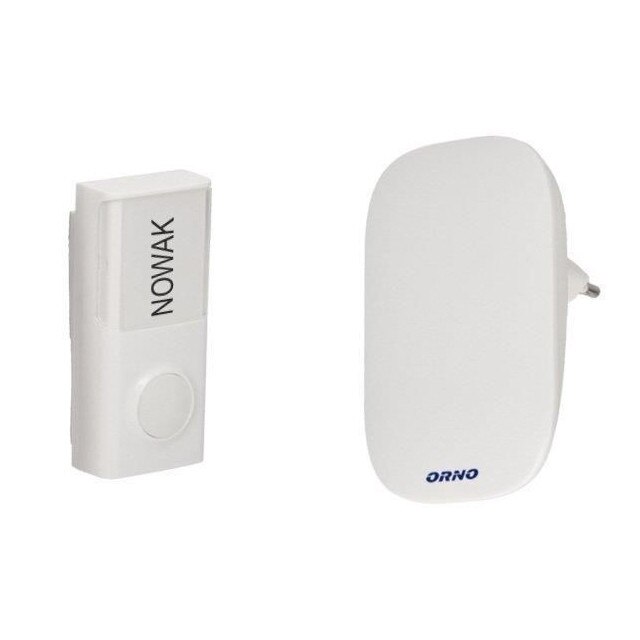 Sonerie wireless 230V RAVE AC ORNO OR-DB-YR-127, distanta functionare 100m, 80db, sistem de invatare, IP44