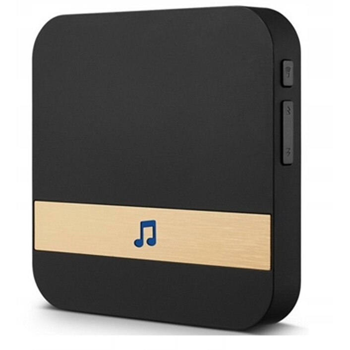 Receptor sonerie pentru interfon video, Onshop, 433 Mhz, Atentionare sonora, Negru
