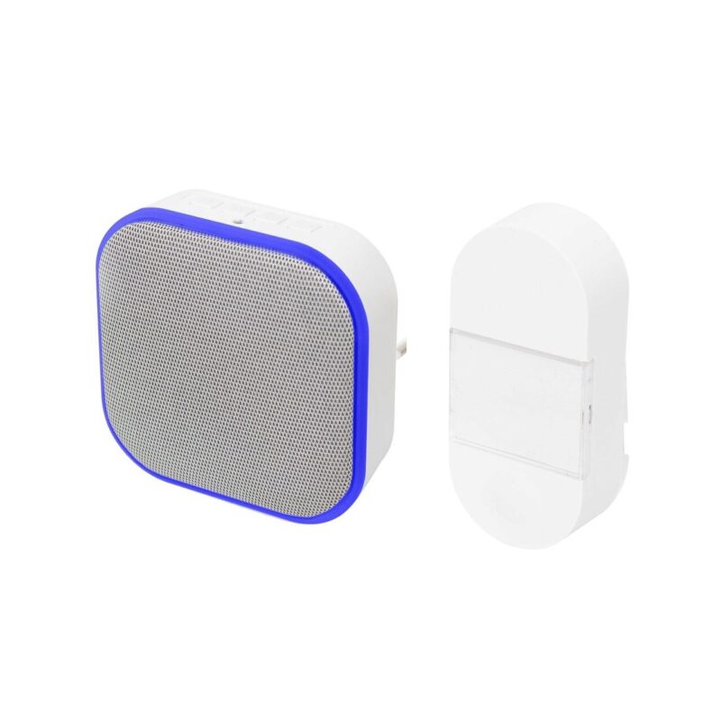 Sonerie fara fir si fara baterii, 230 V, 140 m, 36 melodii, IP44