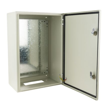 Dulap pentru exterior, tablou electric cu contrapanou, vopsit electrostatic, dimensiune 100X80X30cm, IP65