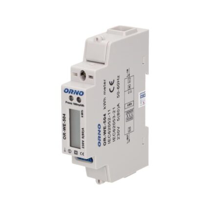 Contor de energie, Orno, Monofazat, 100A, 230V