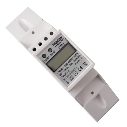 Contor de energie electrica direct, afisaj LCD, monofazat, 2 module