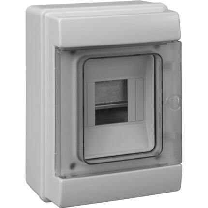 Centrala modulara, Pawbol, 1 x 4, Montare la suprafata, IP65, 200 x 105 x 145 mm, Alb