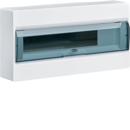 Tablou electric, Hager Polo, VD118TP, 1x18, 91x200x400mm, Alb/Gri