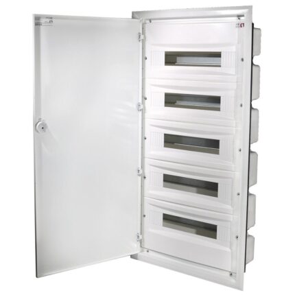 Tablou electric ERP, Eti Polam, Metal, 90 module, Argintiu
