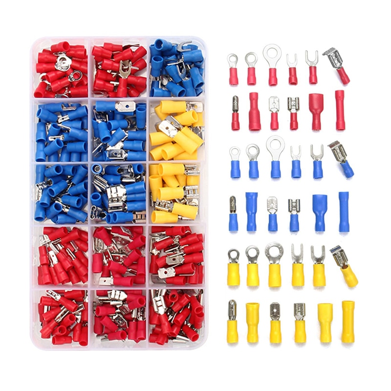 res_11f3376a73560bb95cb902f910094b3f Set 700 terminale sertizare, PVC/Cupru, Multicolor