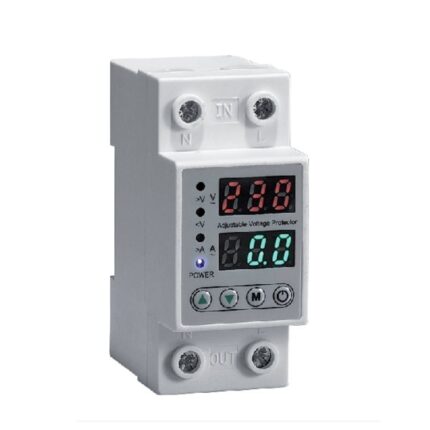 Releu monofazic Klass, AFMEP – 2P/32A, protectie supratensiune si suprasarcina, digital/reglabil