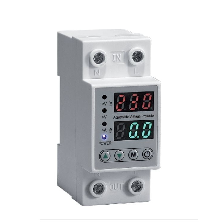 Releu monofazic Klass, AFMEP – 2P/32A, protectie supratensiune si suprasarcina, digital/reglabil