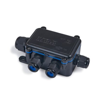 Cutie de jonctiune ermetica pentru cabluri CNP723_4T_A 450V 41A, cutie etansa IP68 cu presetupe