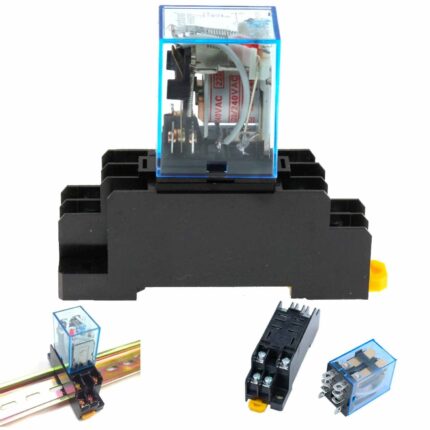 Contactor releu cu baza, Elektroweb, 230V
