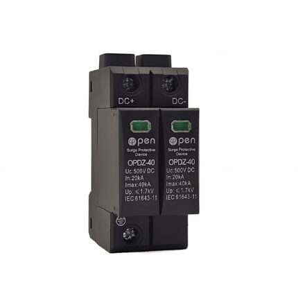Descarcator Supratensiune, 500 VDC, SPD, Descarcator Panouri Fotovoltaice, Arestor, OPEN