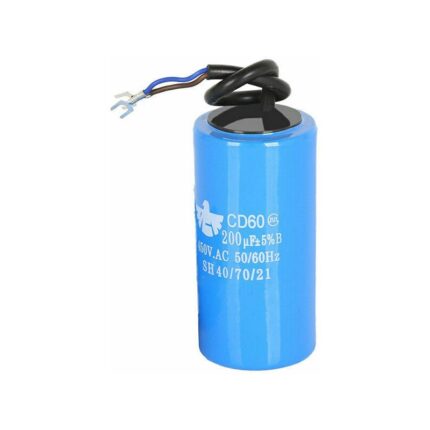 Condensator, QttvbTna, CD60, 450V, albastru