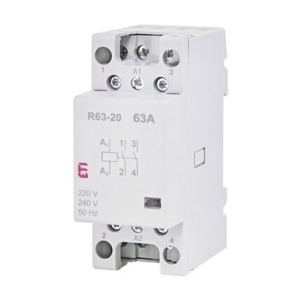 Contactor modular 63A R63-20 230V ETI 002463482
