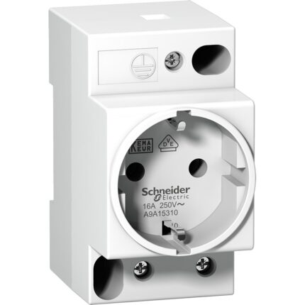 Priza pentru tablou electric Schneider A9A15310, 250V, 16A